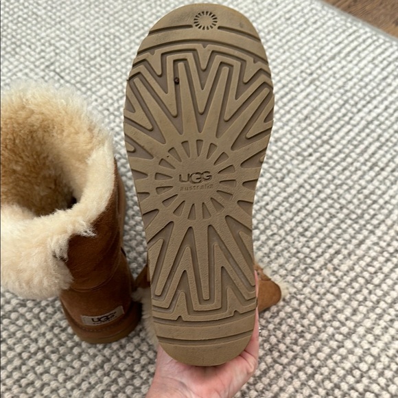 UGG Brown Sheepskin Boots - Picture 8 of 9